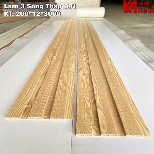 Tấm Ốp Tường Lam 3 Sóng Thấp GR-901